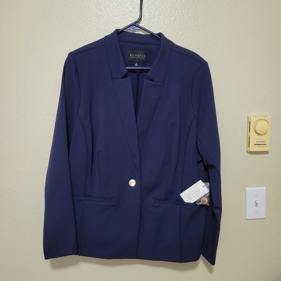Eloquii 9 to 5 Blazer Jacket - Picture 6 of 8